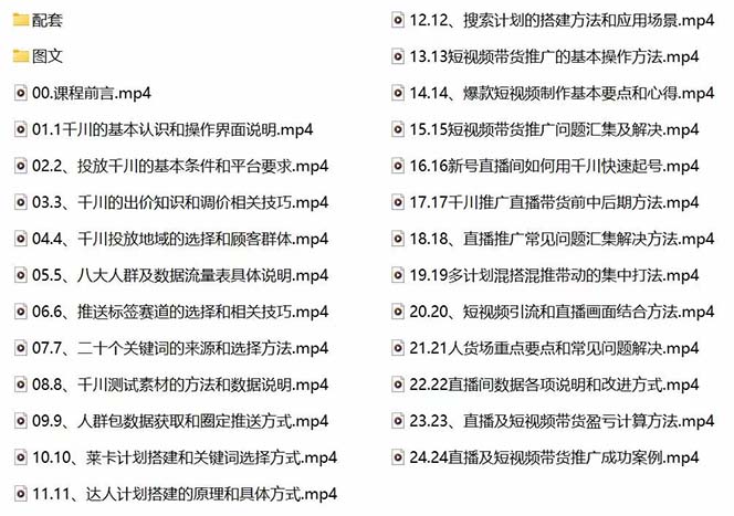 《巨量千川小白到高手》推广逻辑 计划搭建 搭建思路等