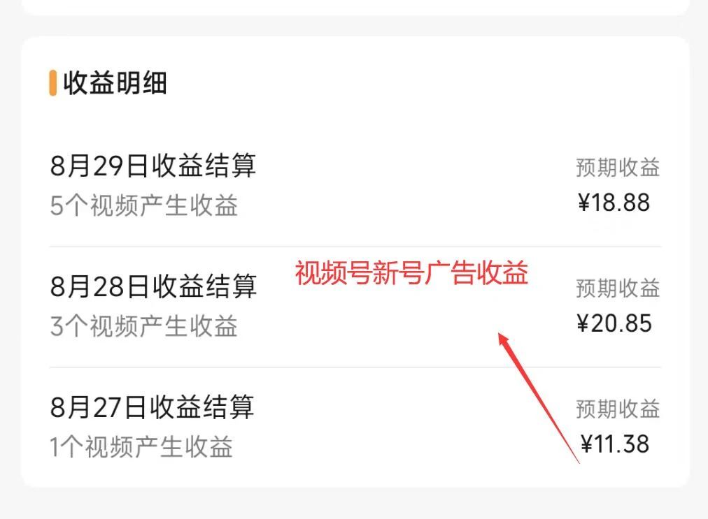 《视频号流量变现项目》一个人搞五个视频号，每个账号收益30-50