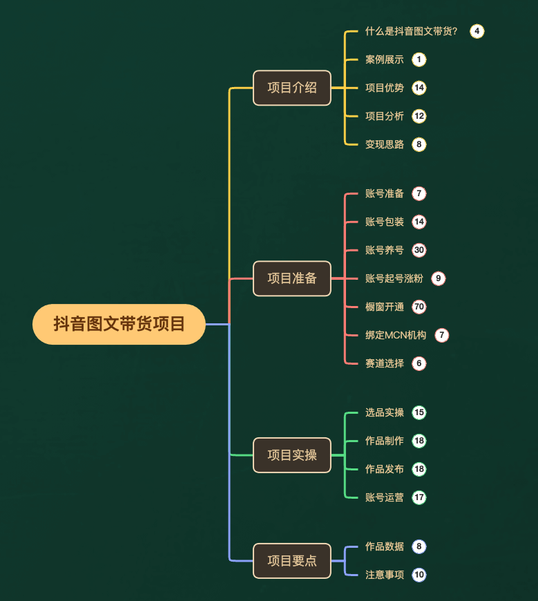 《抖音图文带货项目保姆级教程》操作简单，认真执行月入过W，外面收费3980元