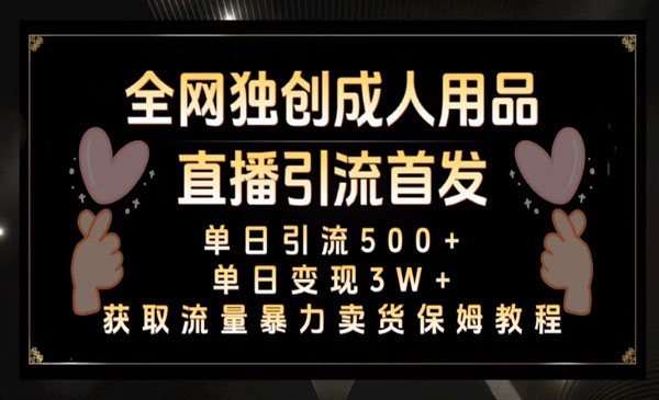 《独创真人+无人直播暴力卖货》_wwz