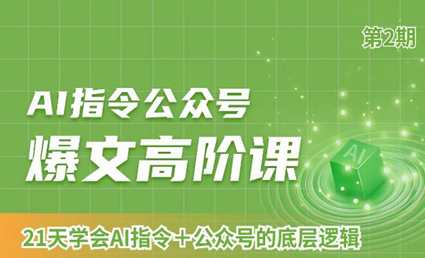 《AI指令公众号爆文课》_wwz