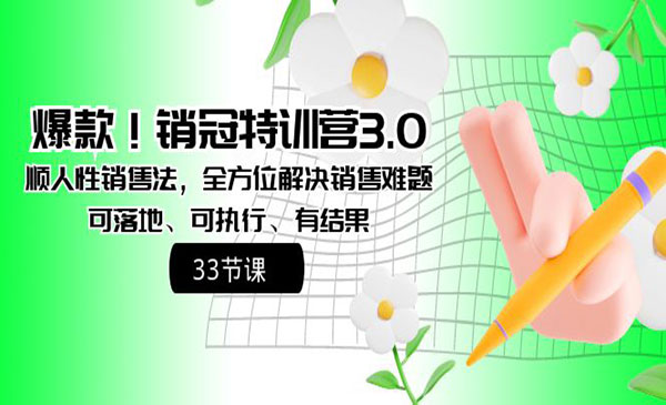 《销冠特训营3.0之顺人性销售法》_wwz