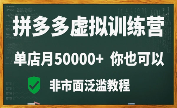 《拼多多虚拟电商训练营》_wwz
