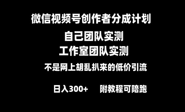 《视频号分成计划实战》_wwz