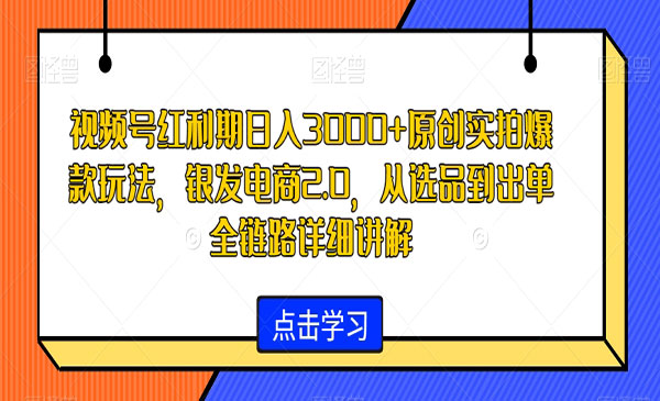 《视频号原创实拍爆款玩法》_wwz