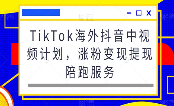 《TikTok海外中视频计划》_wwz