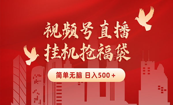 《视频号直播抢福袋项目》_wwz