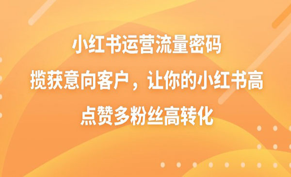 《小红书运营流量密码》_wwz