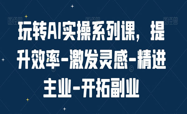 《玩转AI实操系列课》_wwz