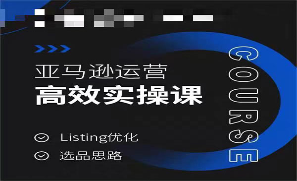 《亚马逊运营高效实操课》_wwz