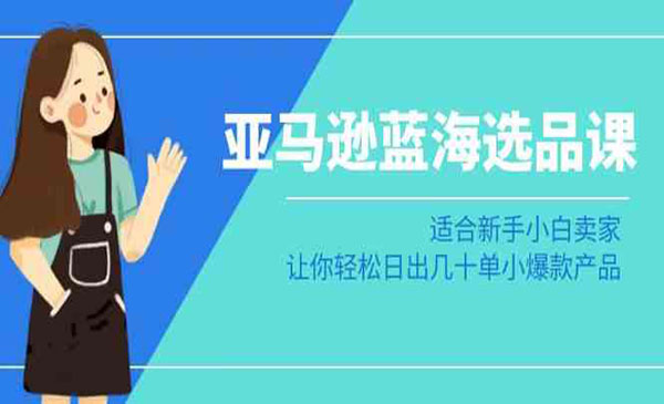 《亚马逊蓝海选品课》_wwz