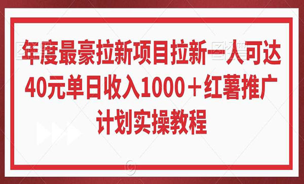 《年度最豪拉新项目》_wwz