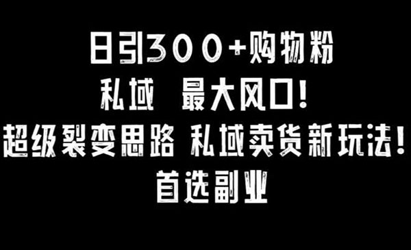 《小红书私域卖货新玩法》_wwz