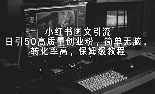 《小红书图文引流创业粉》_wwz