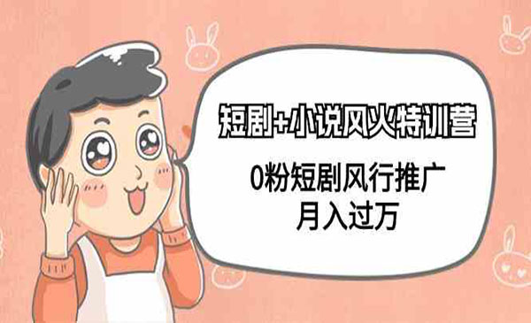 《短剧+小说风火特训营》_wwz