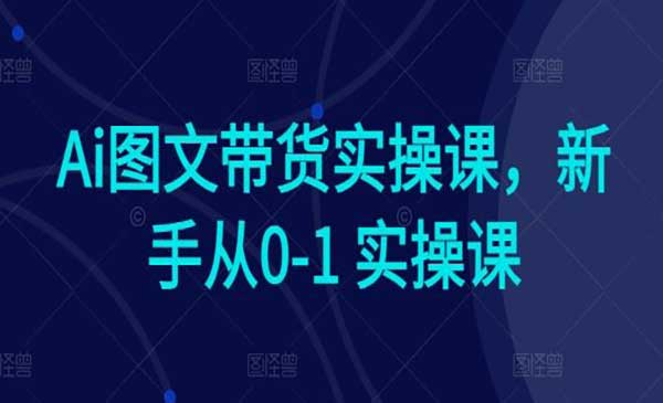 Ai图文带货实操课_wwz