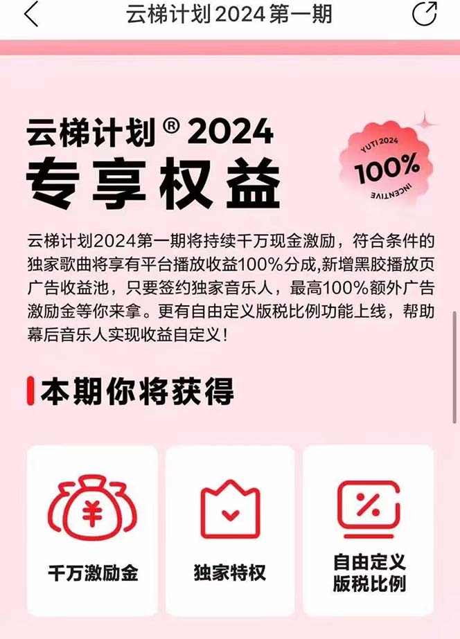 网易云云梯计划，单机月收益5000+