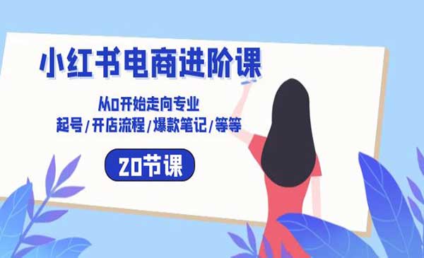 小红书电商进阶课_wwz