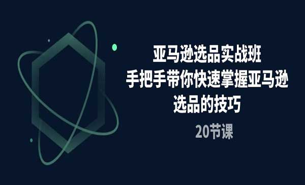 亚马逊选品实战班_wwz