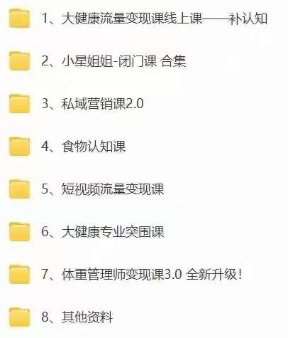《大健康流量变现2.0》拓高变现 流量/成高客单/低粉高变现/只讲落地实战