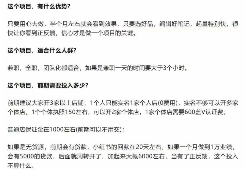 价值2980《小红书电商带货陪跑计划》8人团队月利润20W!有货源，无货源，虚拟产品，付费投流等整套玩法