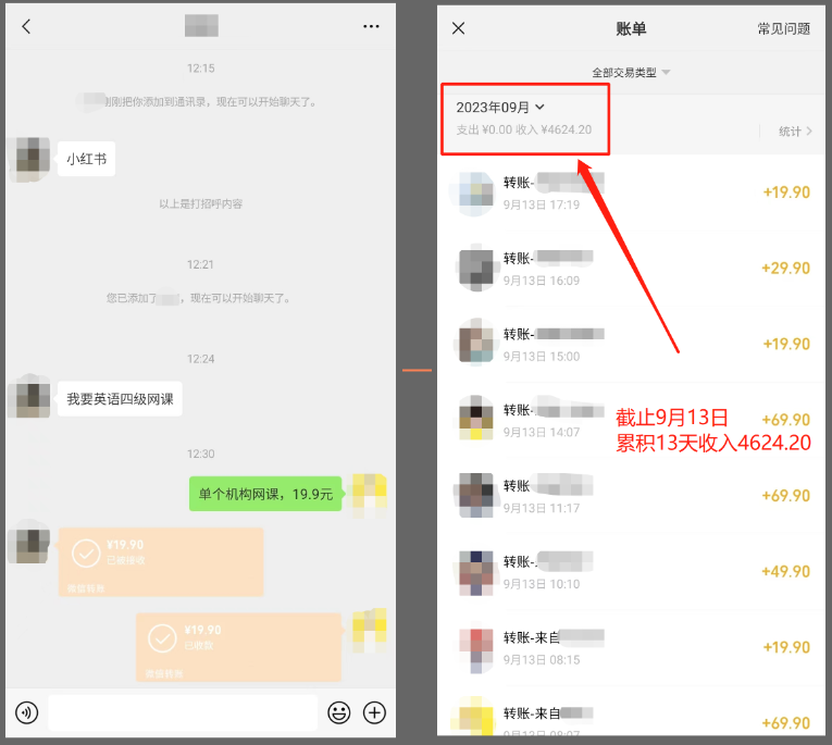 《小红书英语资料变现》日入400+,不会英语也能做,长期项目